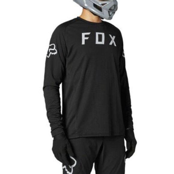 Fox Long-Sleeved Riding Jersey - Youth Large - Picture 1 of 8